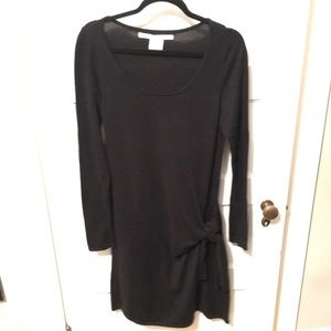 Max Studio Black Sweater Dress L
